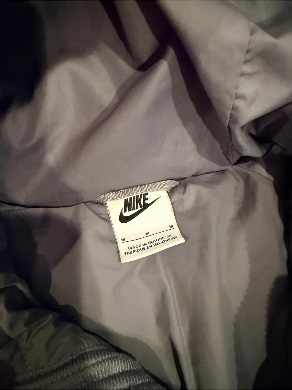 Nike warm hooded